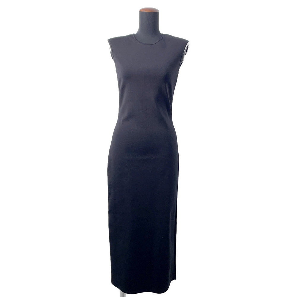 GUCCI Viscose rib stitch dress Size S Black678172 Rayon88% Nylon10% Polyurethane2%