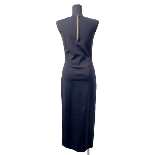 GUCCI Viscose rib stitch dress Size S Black678172 Rayon88% Nylon10% Polyurethane2%
