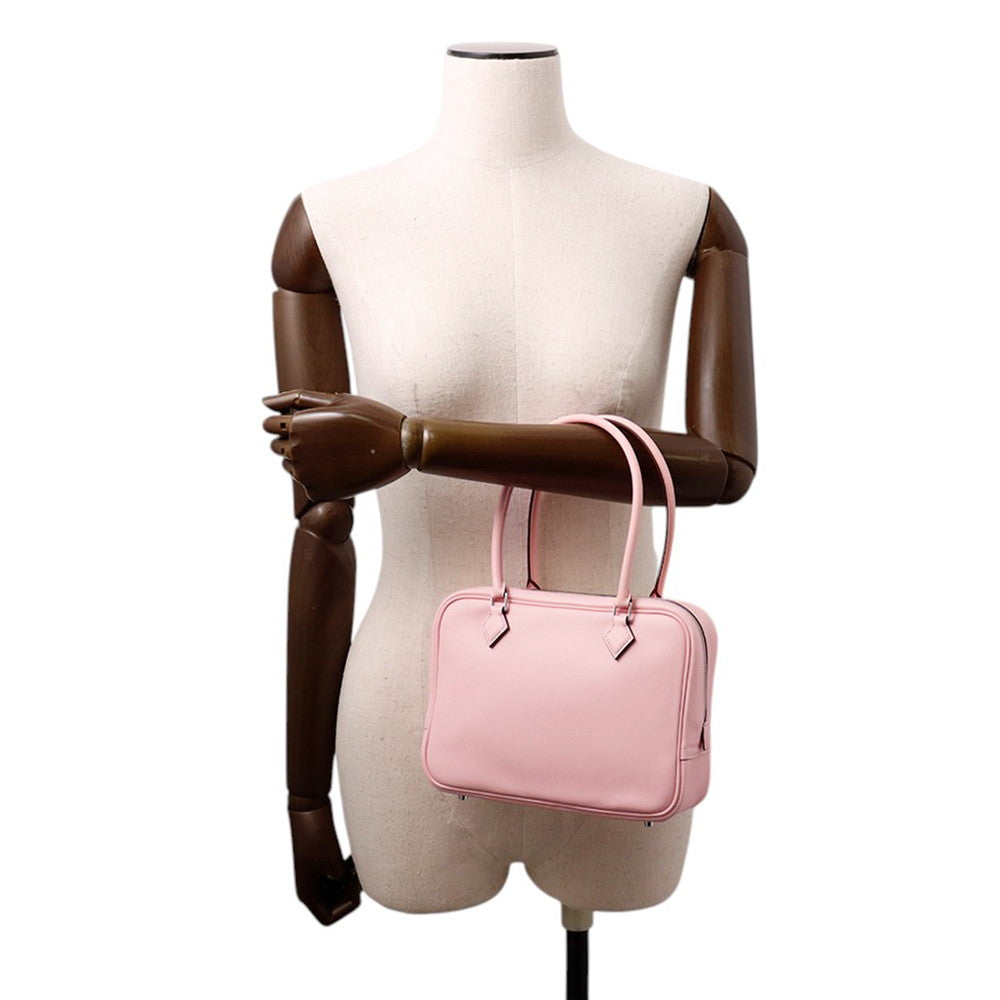 HERMES Plume Rose Sakura Swift Leather Size Mini