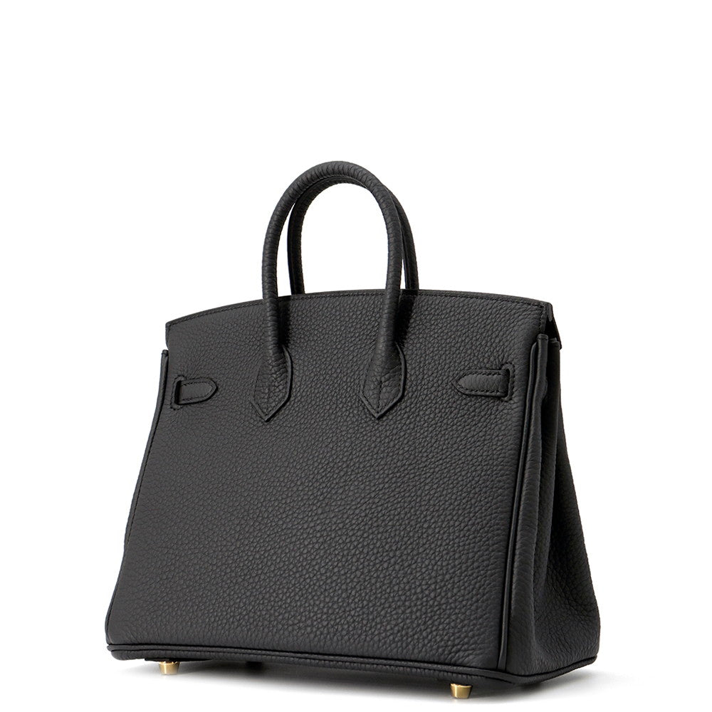 HERMES Birkin Plomb Togo Leather Size 25