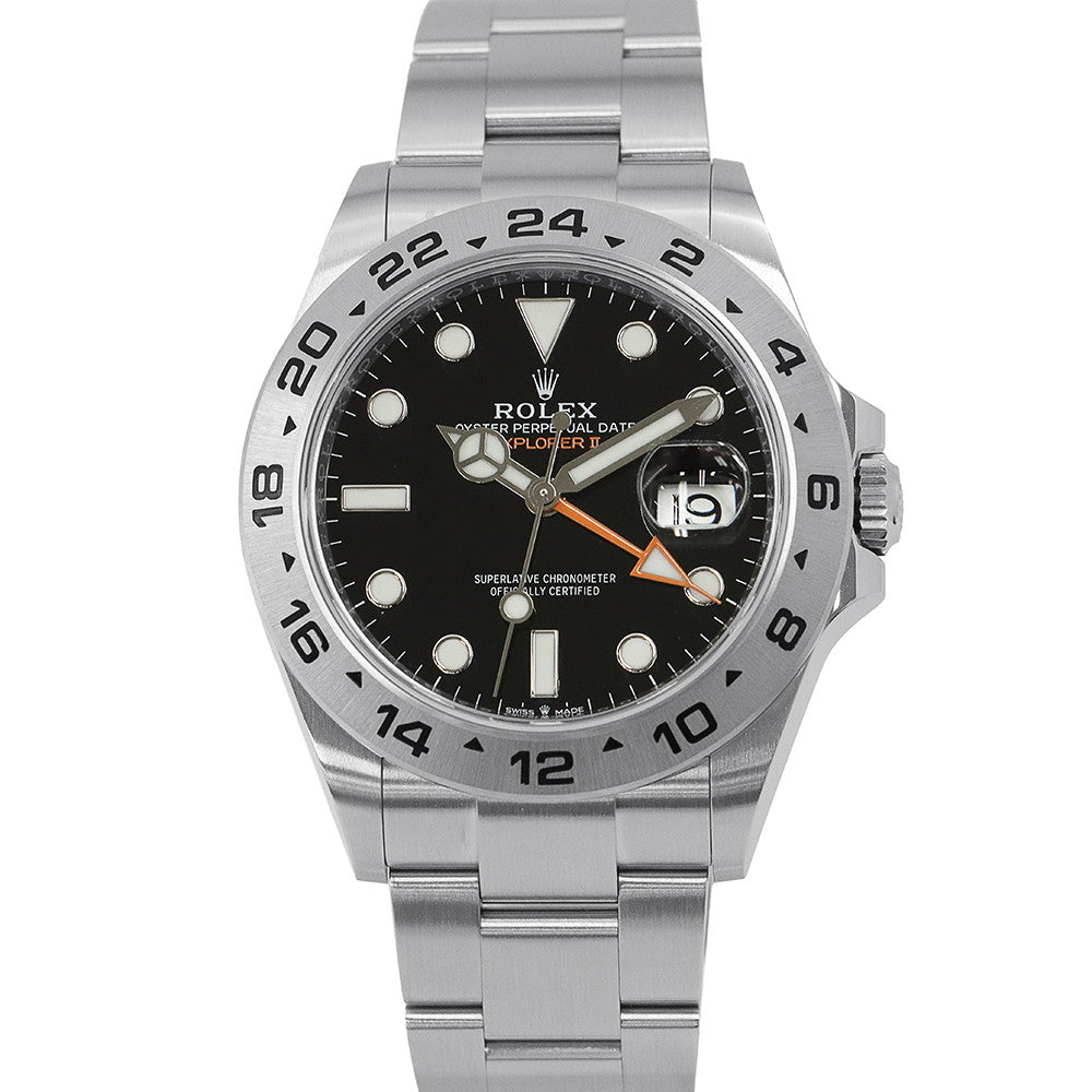 ROLEX Explorer II W42mm Stainless Steel Black Dial226570