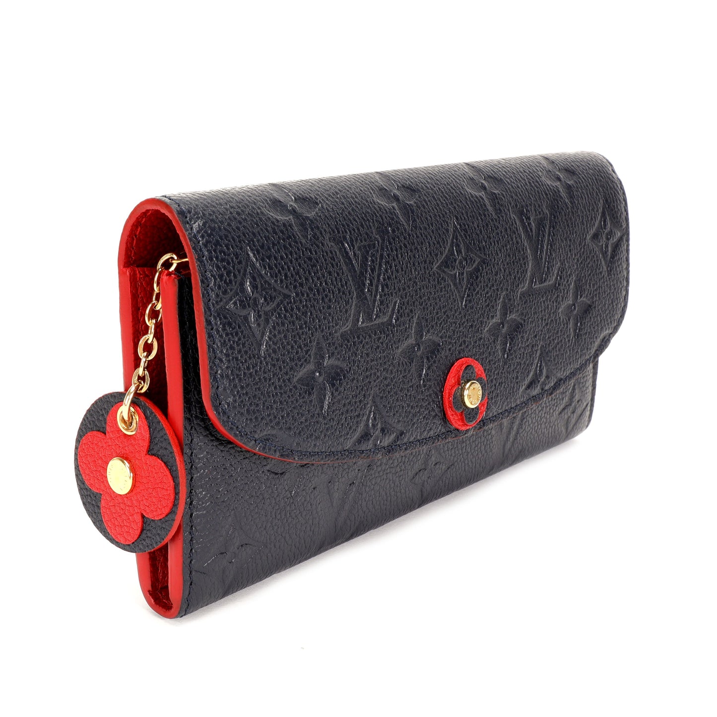 Louis Vuitton Louis Vuitton Marine Rouge Monogram Empriente Emilie Wallet