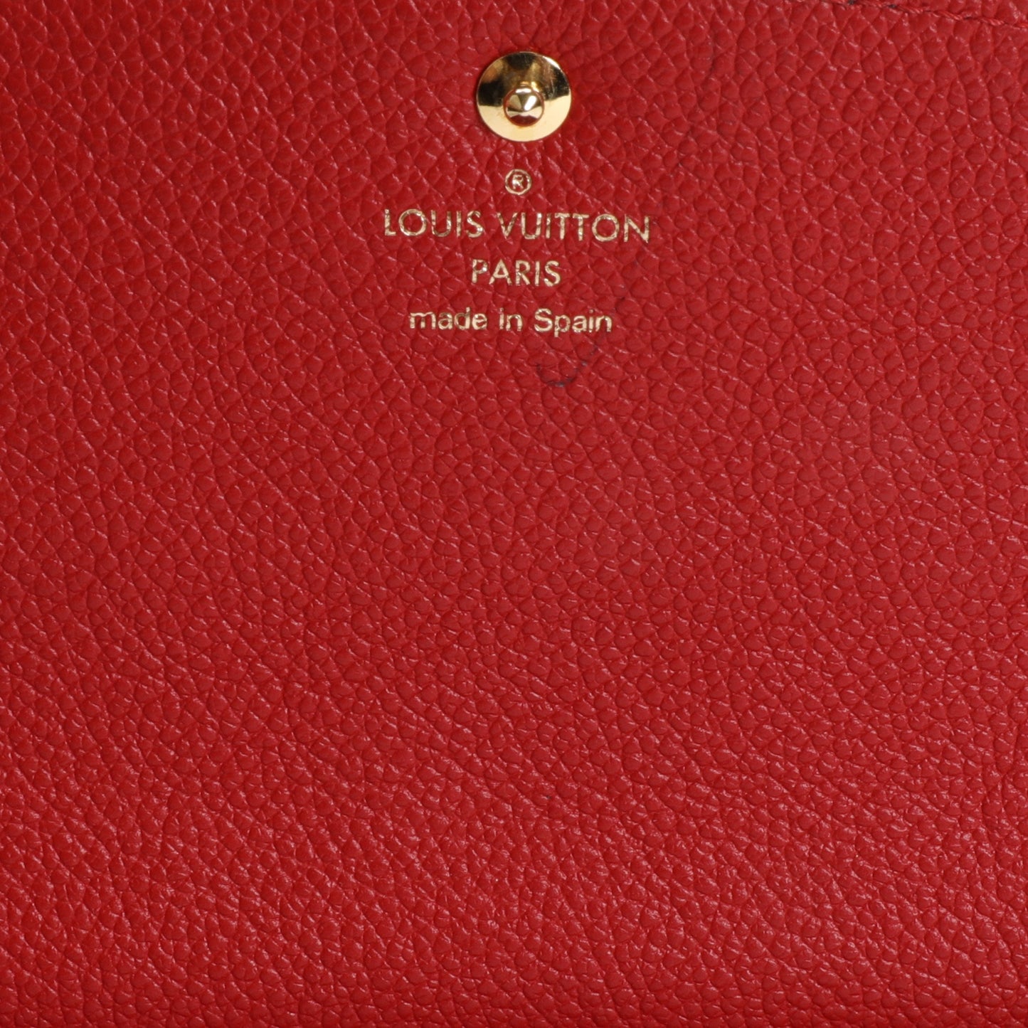 Louis Vuitton Louis Vuitton Marine Rouge Monogram Empriente Emilie Wallet