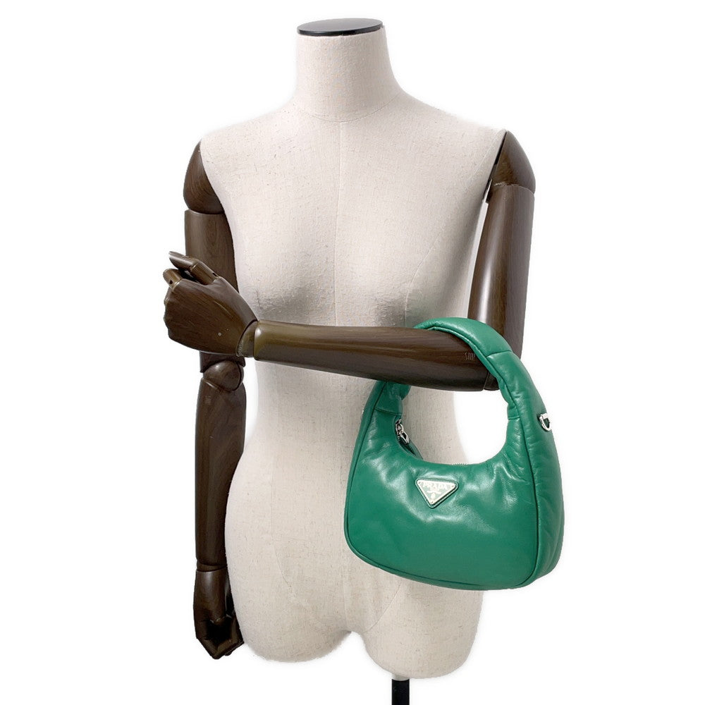 PRADA Hobo 2WAYBag Green1BA384 Leather