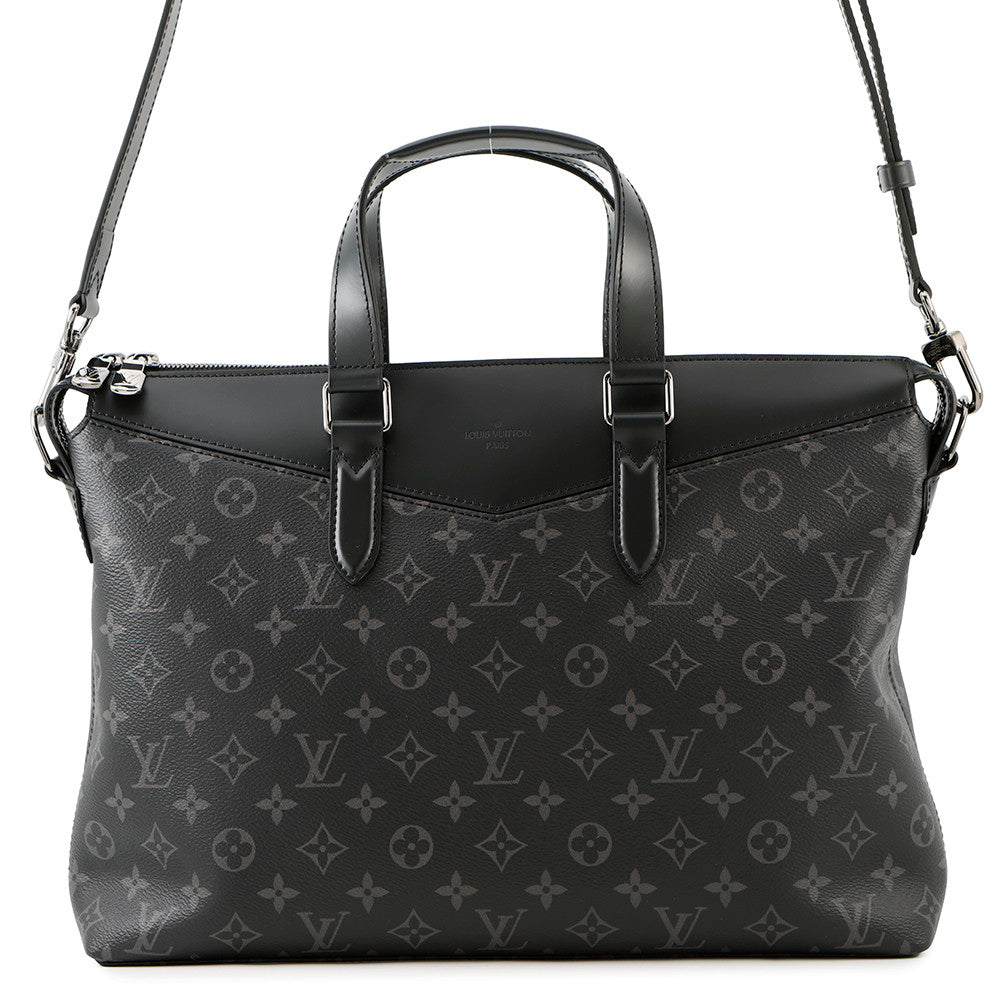 LOUIS VUITTON Briefcaseã»Explorer NoirM40566 Monogram Eclipse