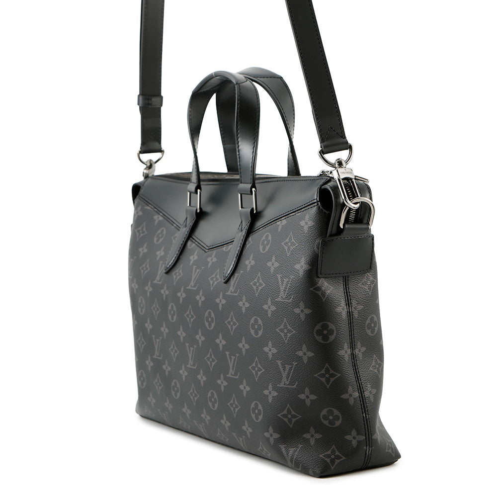 LOUIS VUITTON Briefcaseã»Explorer NoirM40566 Monogram Eclipse