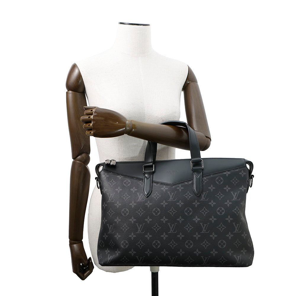 LOUIS VUITTON Briefcaseã»Explorer NoirM40566 Monogram Eclipse