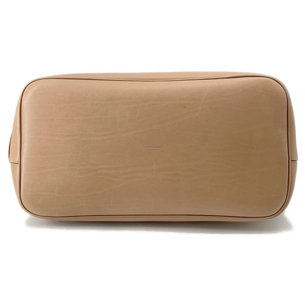 SAINT LAURENT PARIS Cabas Rive Gauche Beige774156 Leather