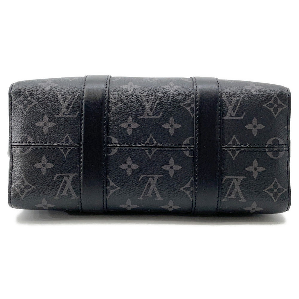 LOUIS VUITTON Cityã»Keepall NoirM45936 Monogram Eclipse Monogram Eclipse Reverse