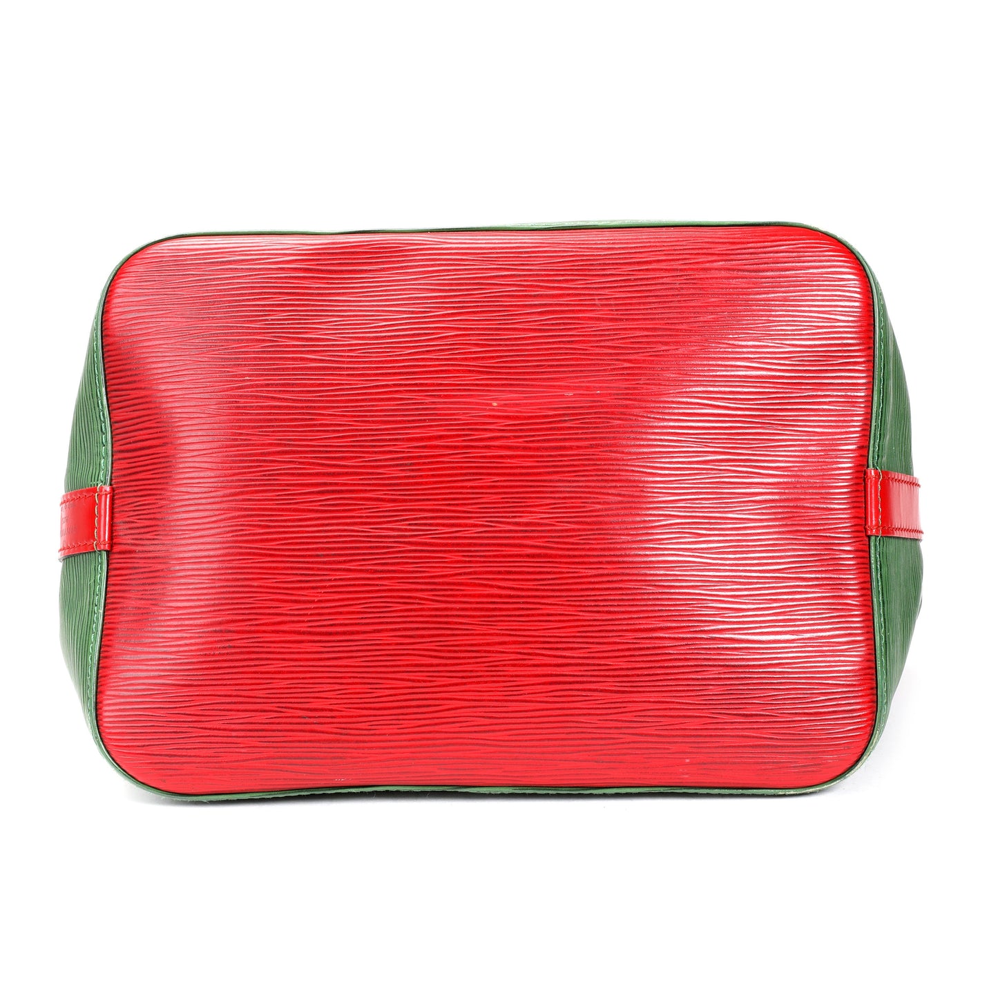 Louis Vuitton Louis Vuitton Vintage Red & Borneo Green Epi Leather Petit Noé