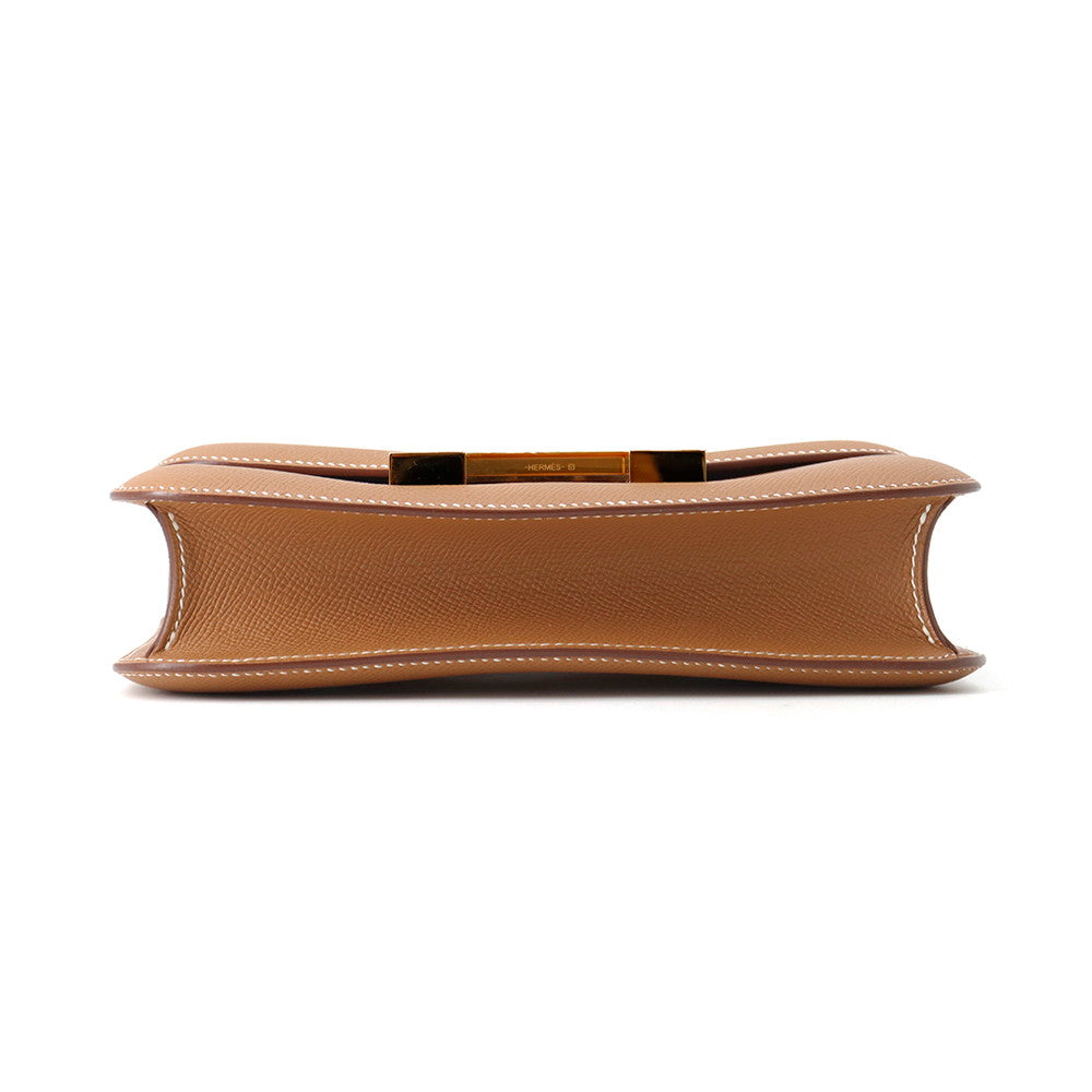 HERMES Constance Miroir Gold Epsom Size 24