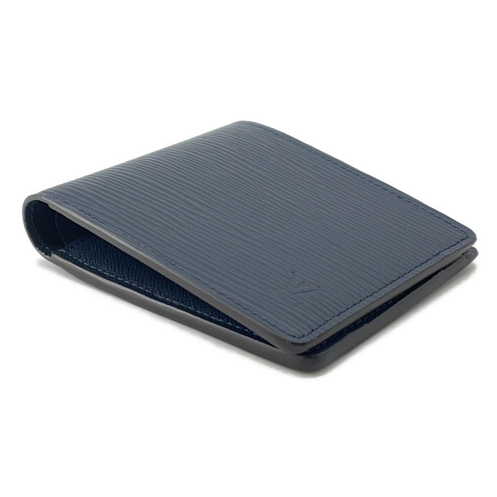 LOUIS VUITTON Portefeuille Multiple Blue MarineM61825 Epi Leather