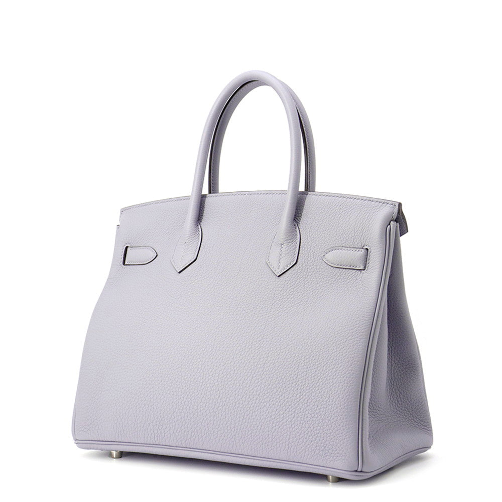 HERMES Birkin Green Pantan Togo Leather Size 30
