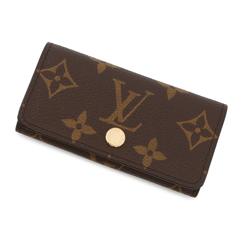 LOUIS VUITTON Multicles4 Key Case BrownM69517 Monogram