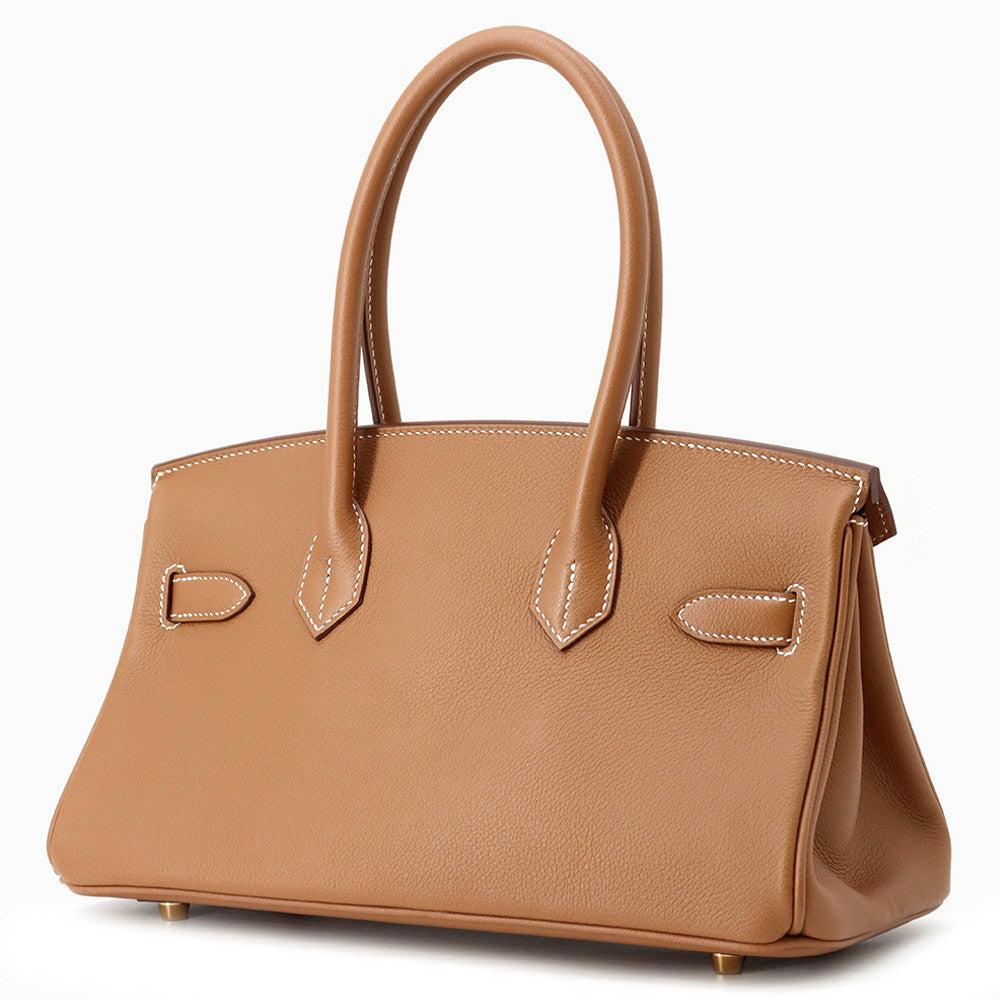 HERMES ShoulderBirkin Gold Evercolor Size 29
