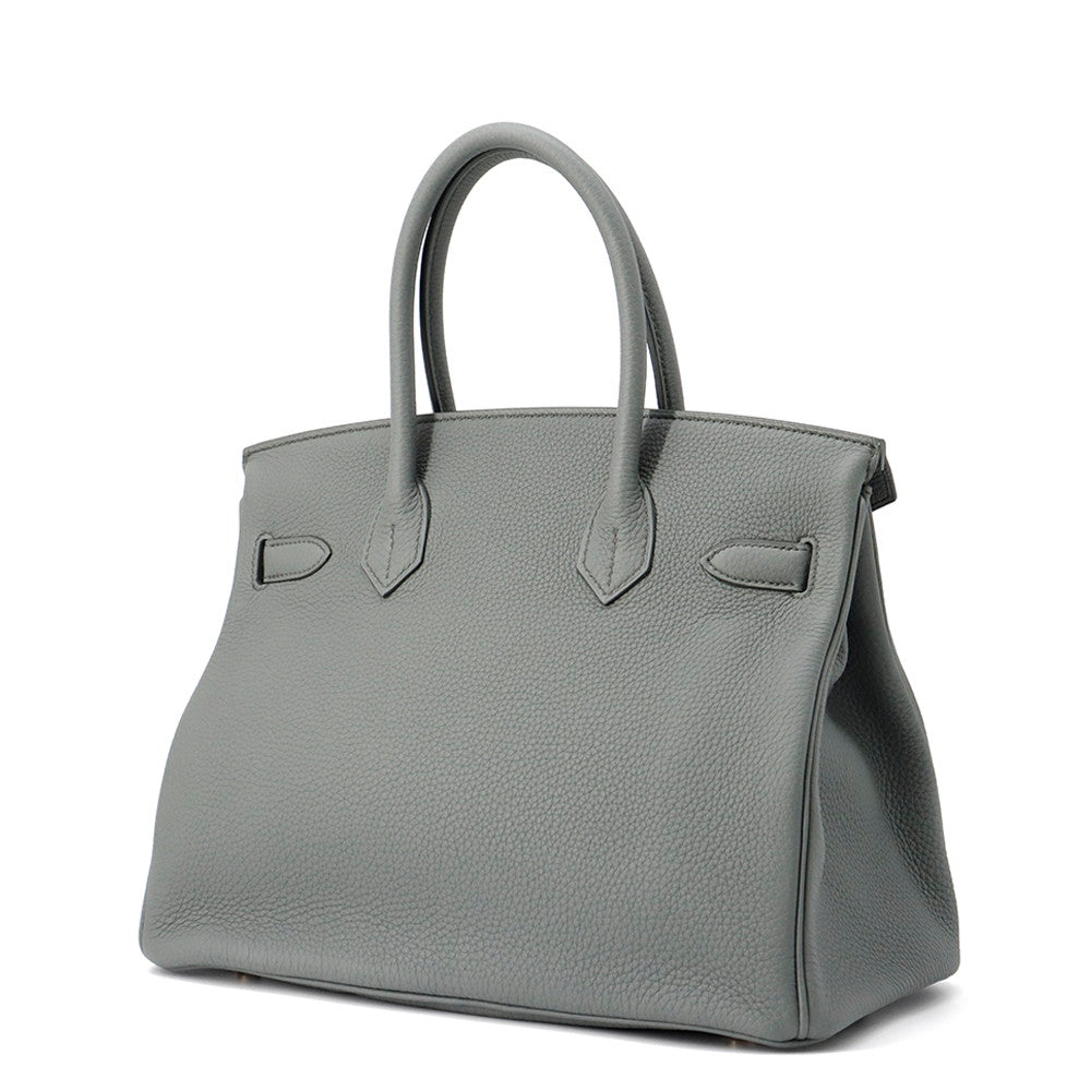 HERMES Birkin Vert Amand Togo Leather Size 30