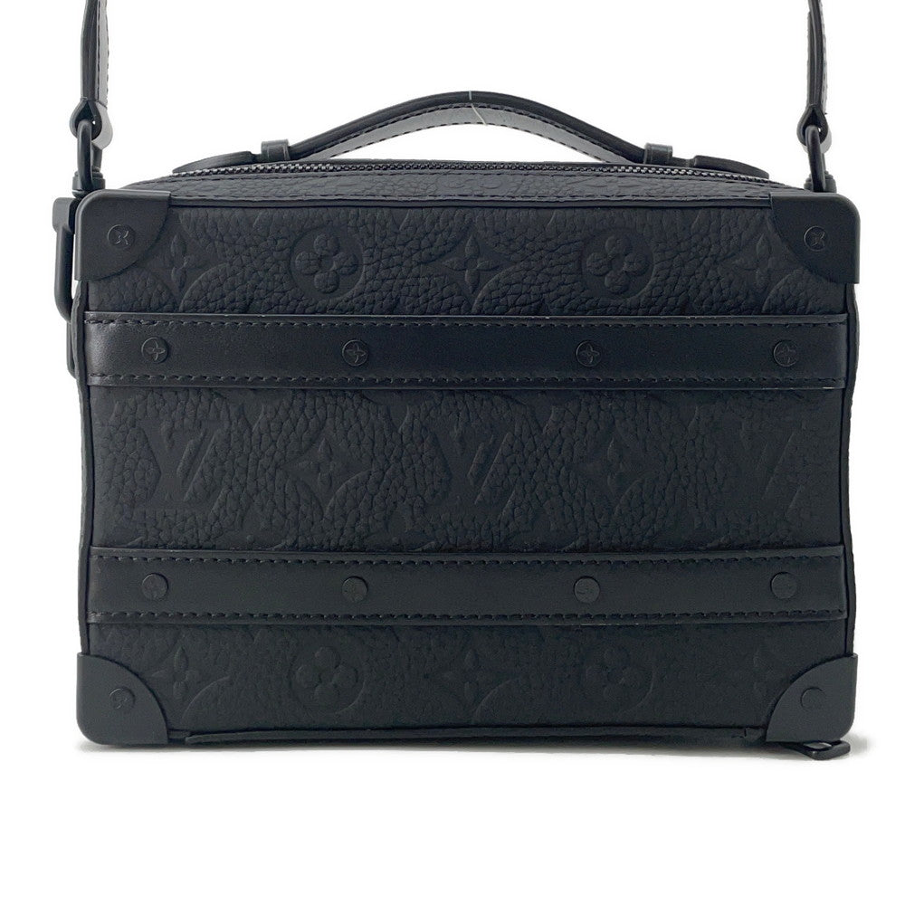 LOUIS VUITTON Handle ã» Soft Trunk NoirM59163 Monogram Taurillon Leather