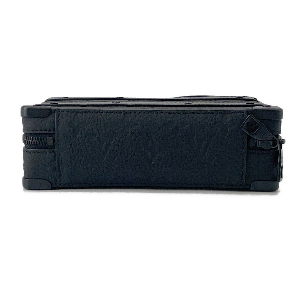 LOUIS VUITTON Handle ã» Soft Trunk NoirM59163 Monogram Taurillon Leather