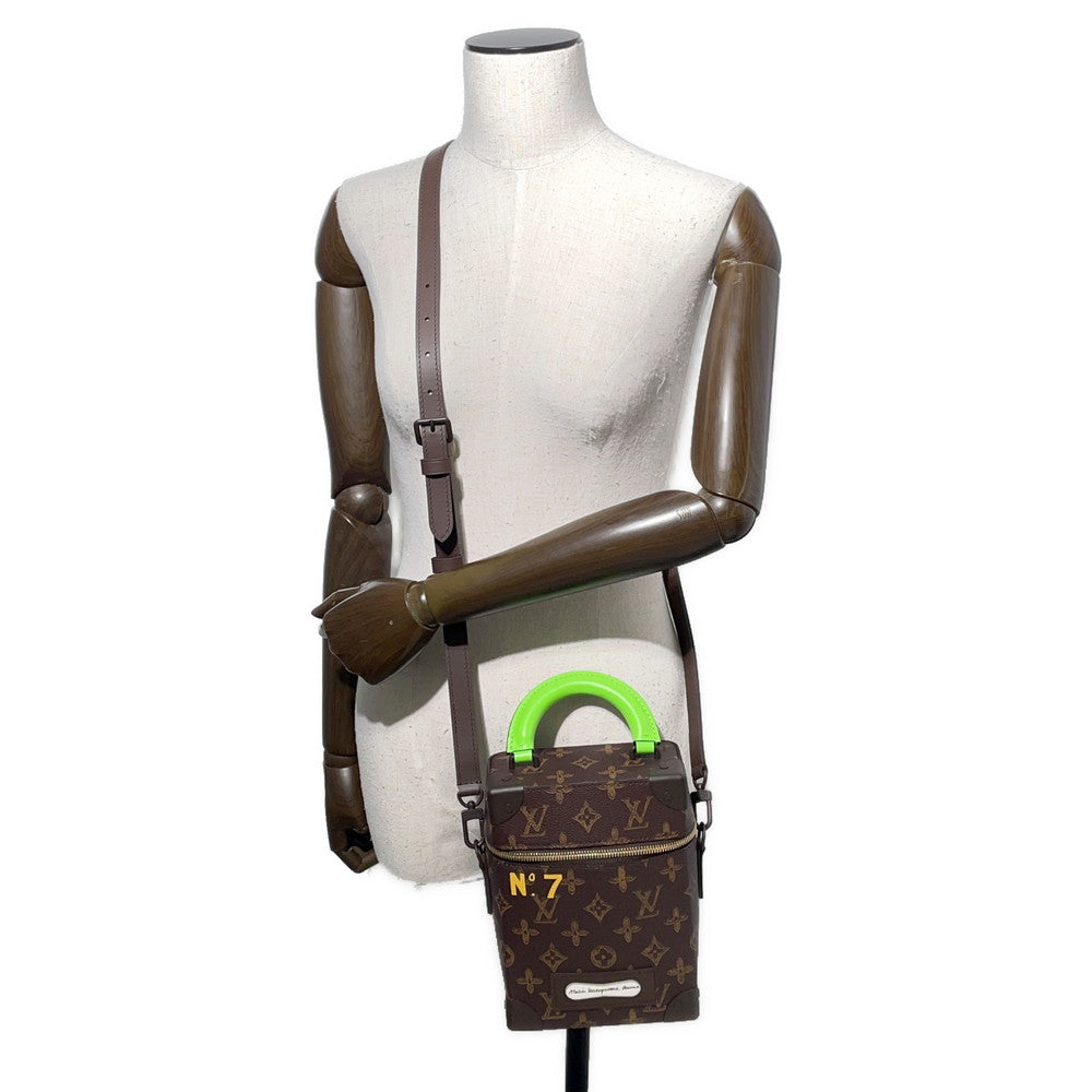 LOUIS VUITTON Vertical Box Trunk GreenM59664 Monogram