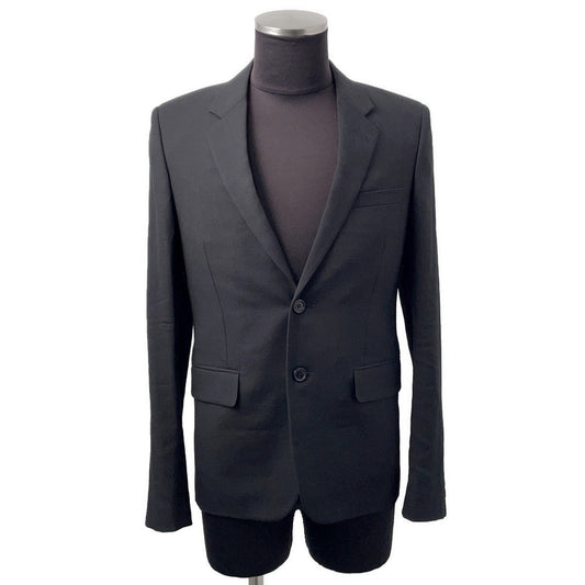 SAINT LAURENT PARIS 2B Tailored Jacket Size Chronomat 44 Black507472 Wool 100%