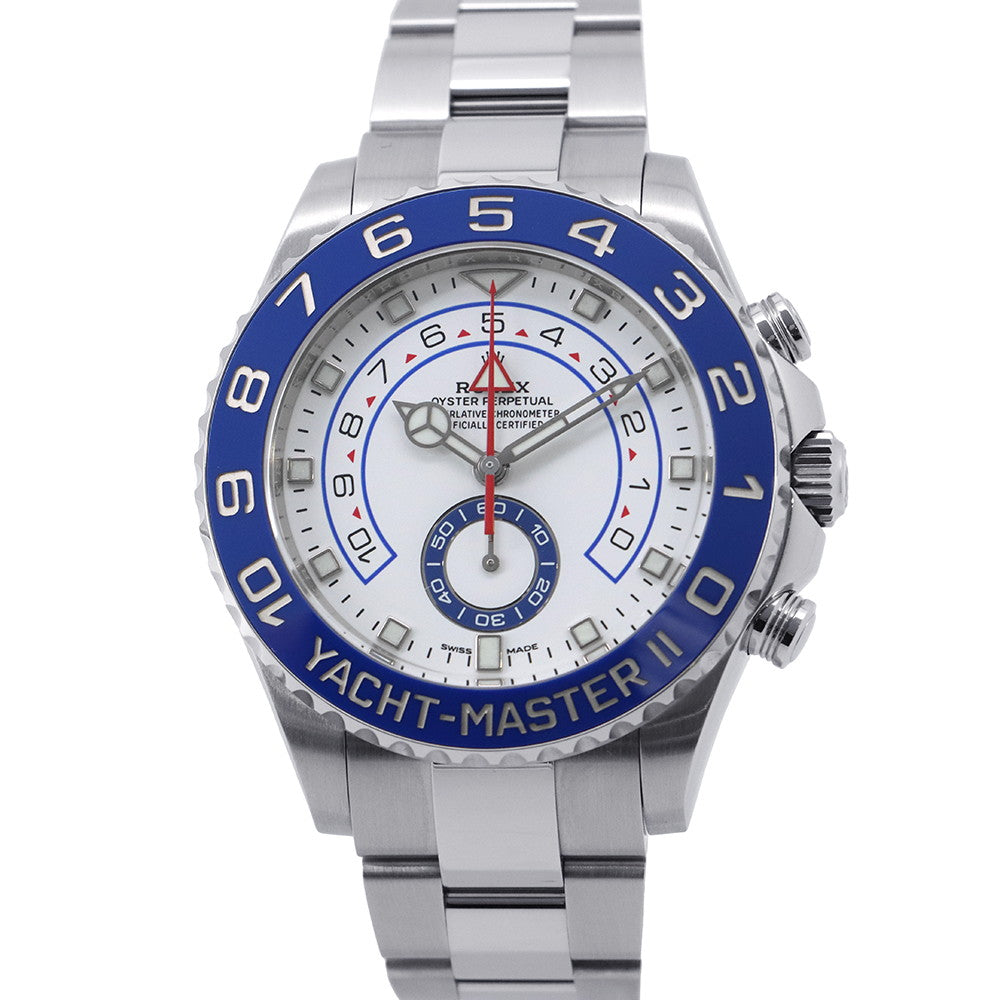 ROLEX Yacht-MasterII W44mm Stainless Steel White Dial116680