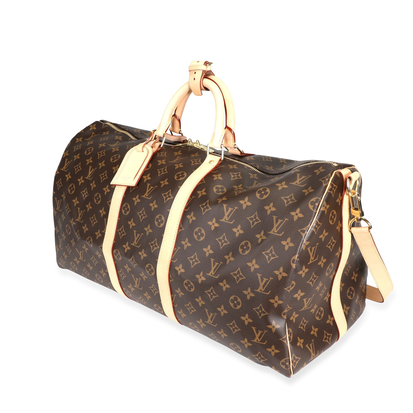 Louis Vuitton Louis Vuitton Monogram Canvas Keepall Bandoulière 55