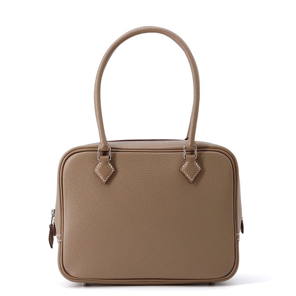 HERMES Plume Etoupe Chevre Myzore Goatskin Size Mini