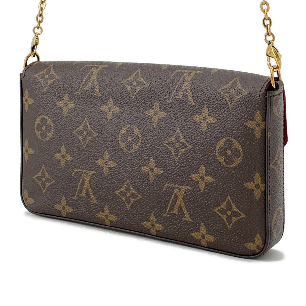 LOUIS VUITTON Felicie Pochette FuchsiaM81896 Monogram