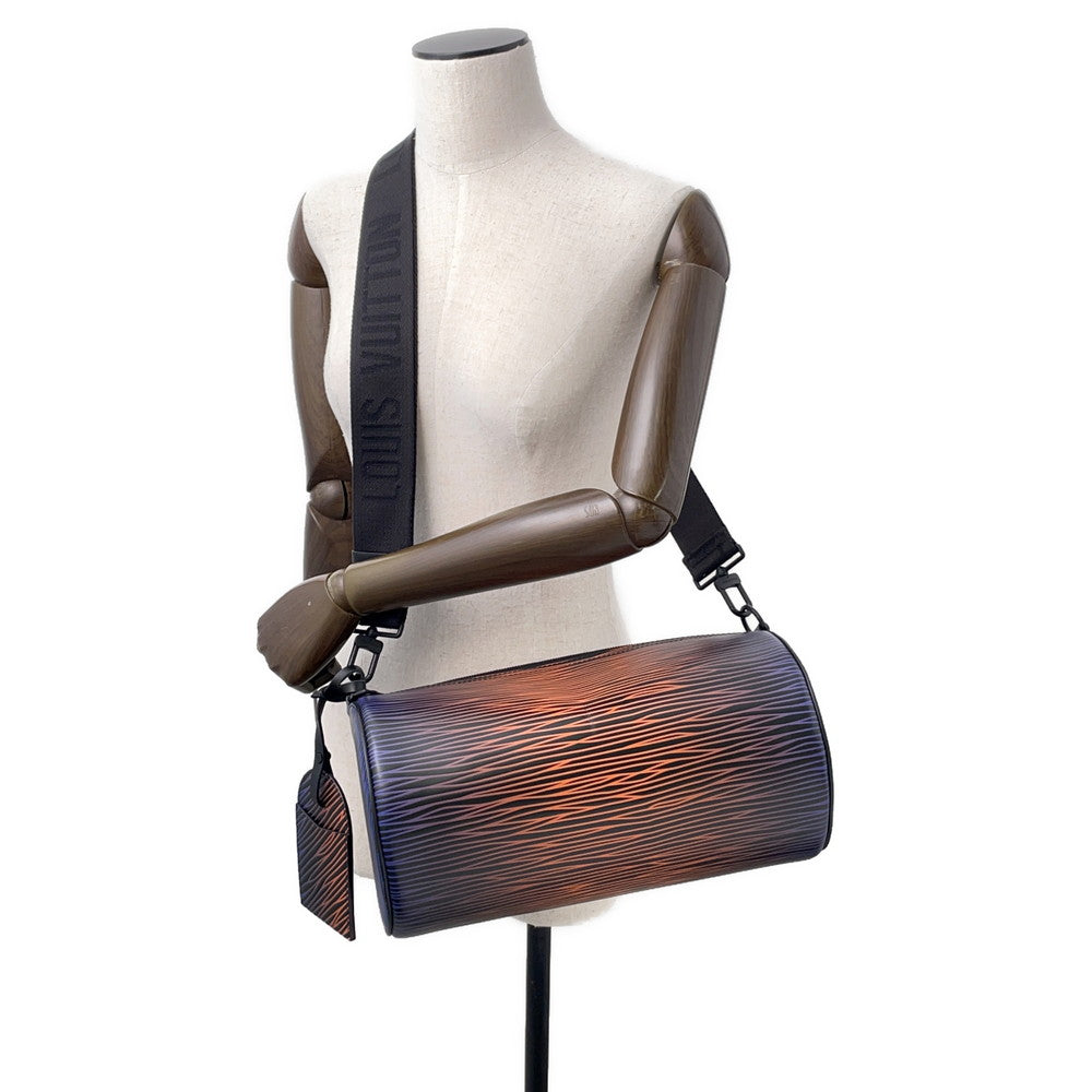 LOUIS VUITTON Soft/Polochon Gradient Electric Sun/NoirM23093 Epi XL Calf Leather