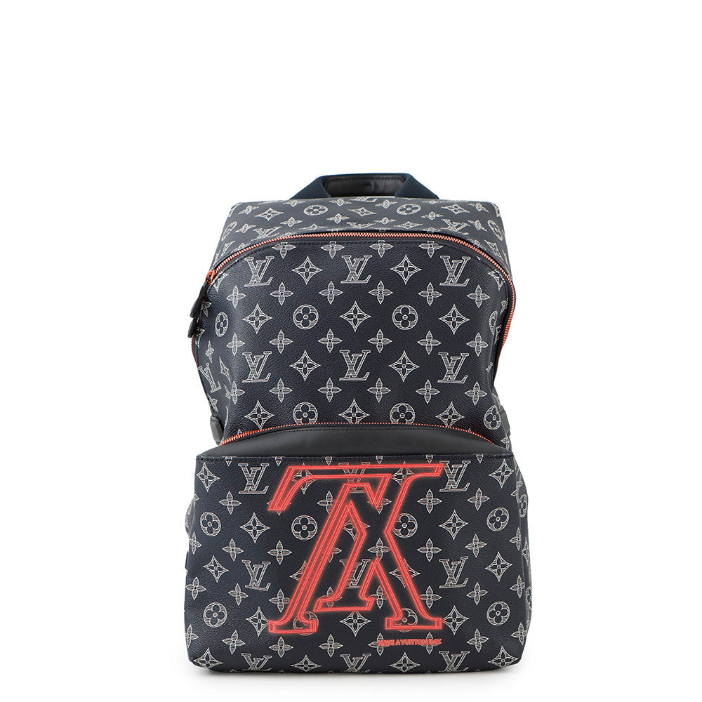 LOUIS VUITTON Apolloã»Backpack NavyM43676 Monogram Ink