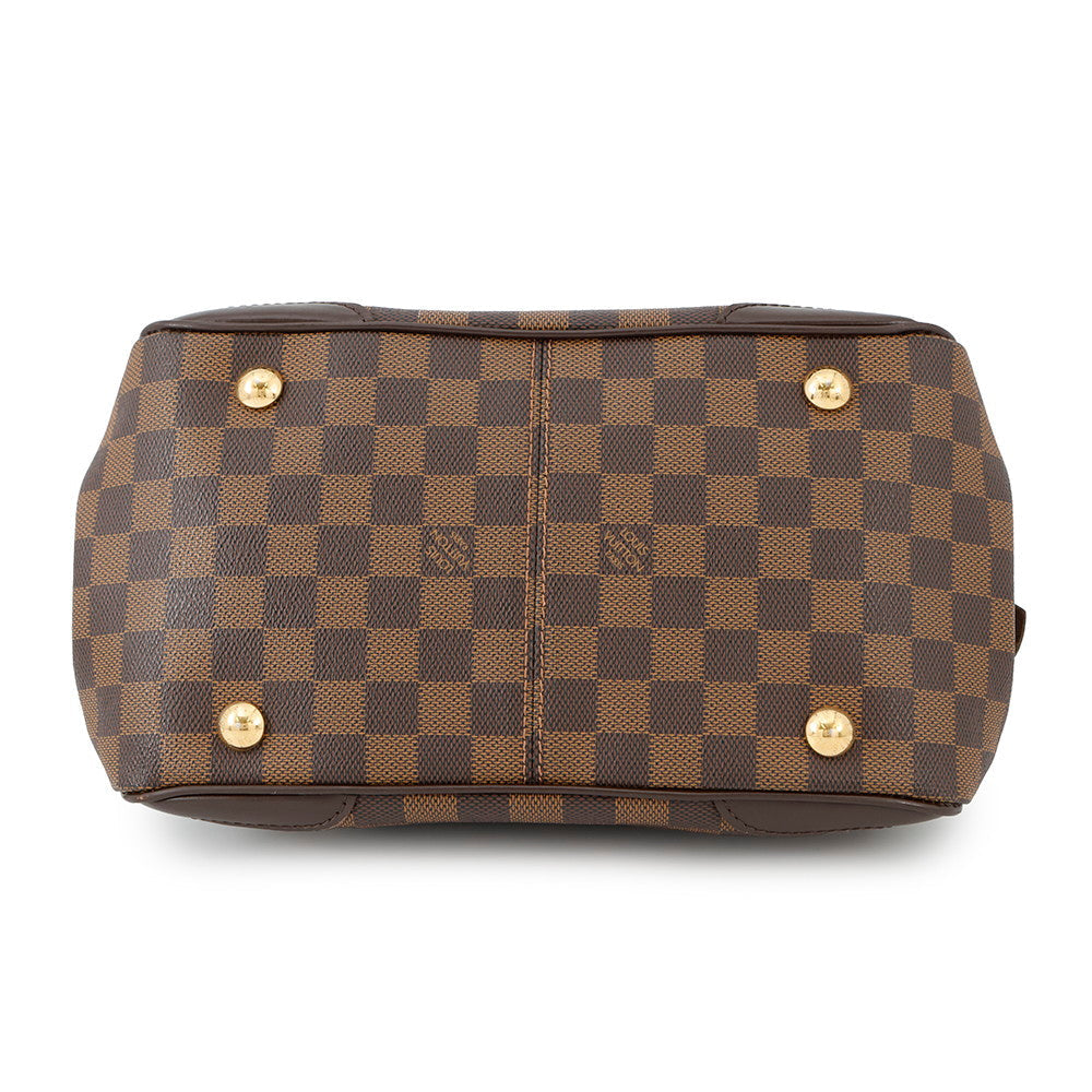 LOUIS VUITTON Verona RedN41117 Damier Ebene Canvas Size PM