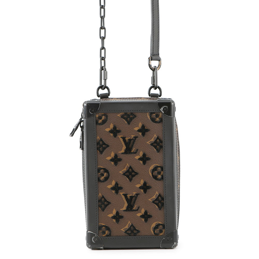LOUIS VUITTON Verticalã»Soft Trunk NoirM45044 Monogram / Toughtage