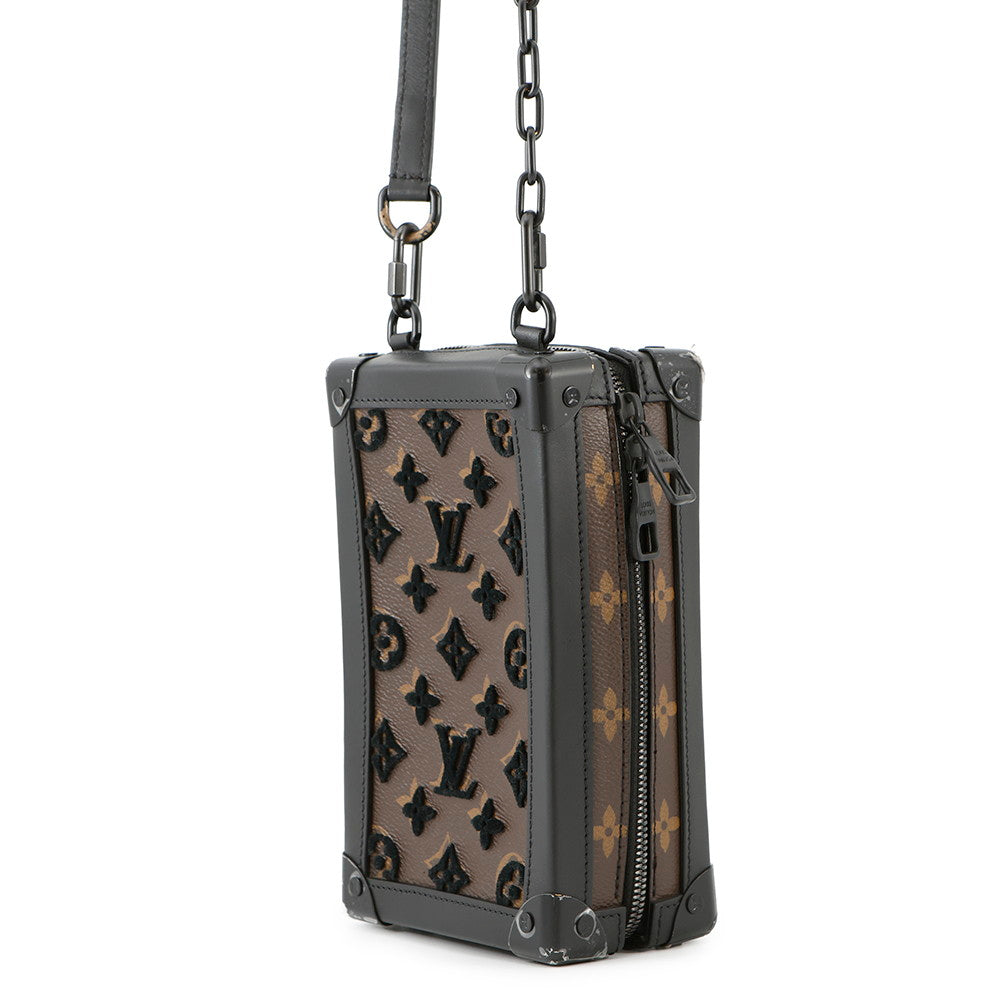 LOUIS VUITTON Verticalã»Soft Trunk NoirM45044 Monogram / Toughtage