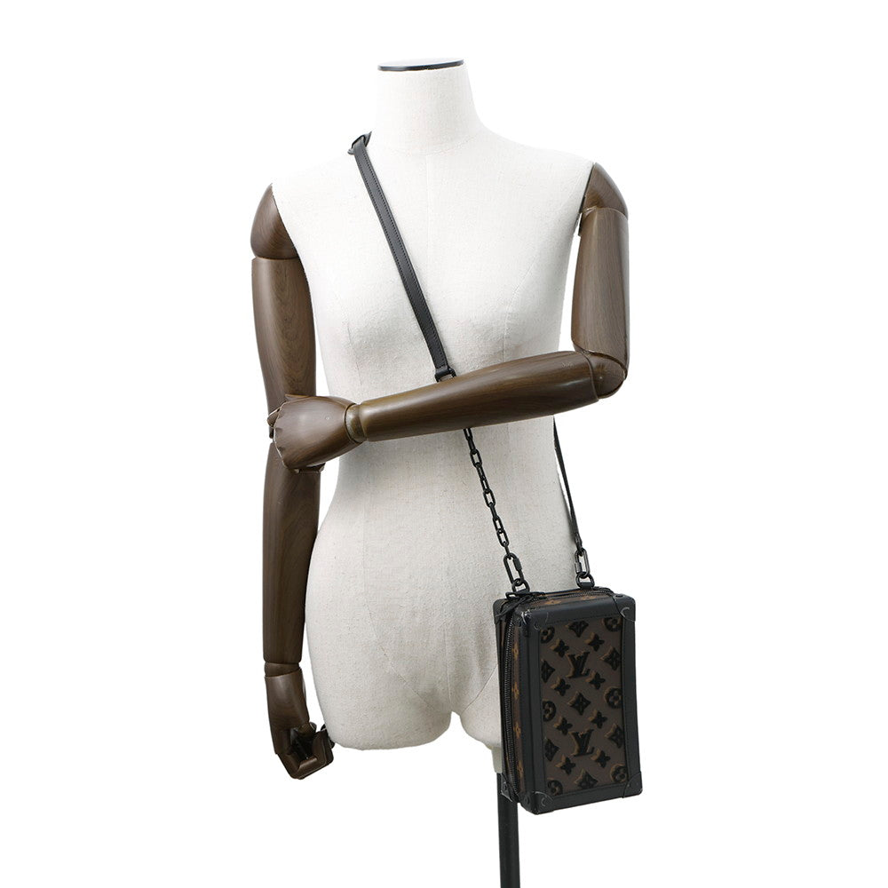 LOUIS VUITTON Verticalã»Soft Trunk NoirM45044 Monogram / Toughtage