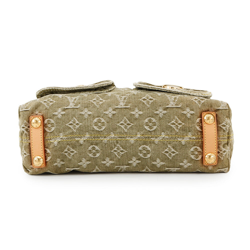 LOUIS VUITTON Baggy KhakiM95213 Monogram Denim Size PM