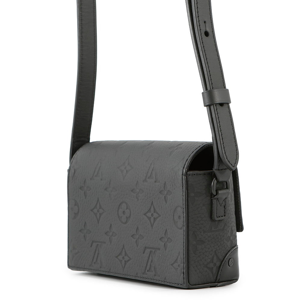 LOUIS VUITTON Steamer Wearable Wallet NoirM81746 Monogramã»Taurillon