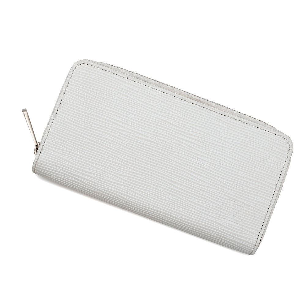 LOUIS VUITTON Zippy Wallet BlancM83632 Epi Leather