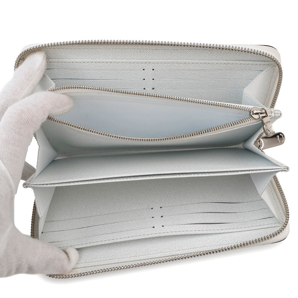 LOUIS VUITTON Zippy Wallet BlancM83632 Epi Leather