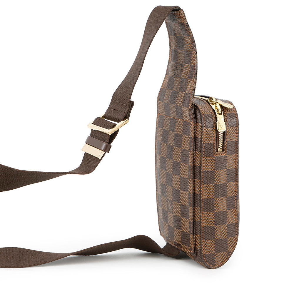LOUIS VUITTON Geronimos RedN51994 Damier Ebene Canvas