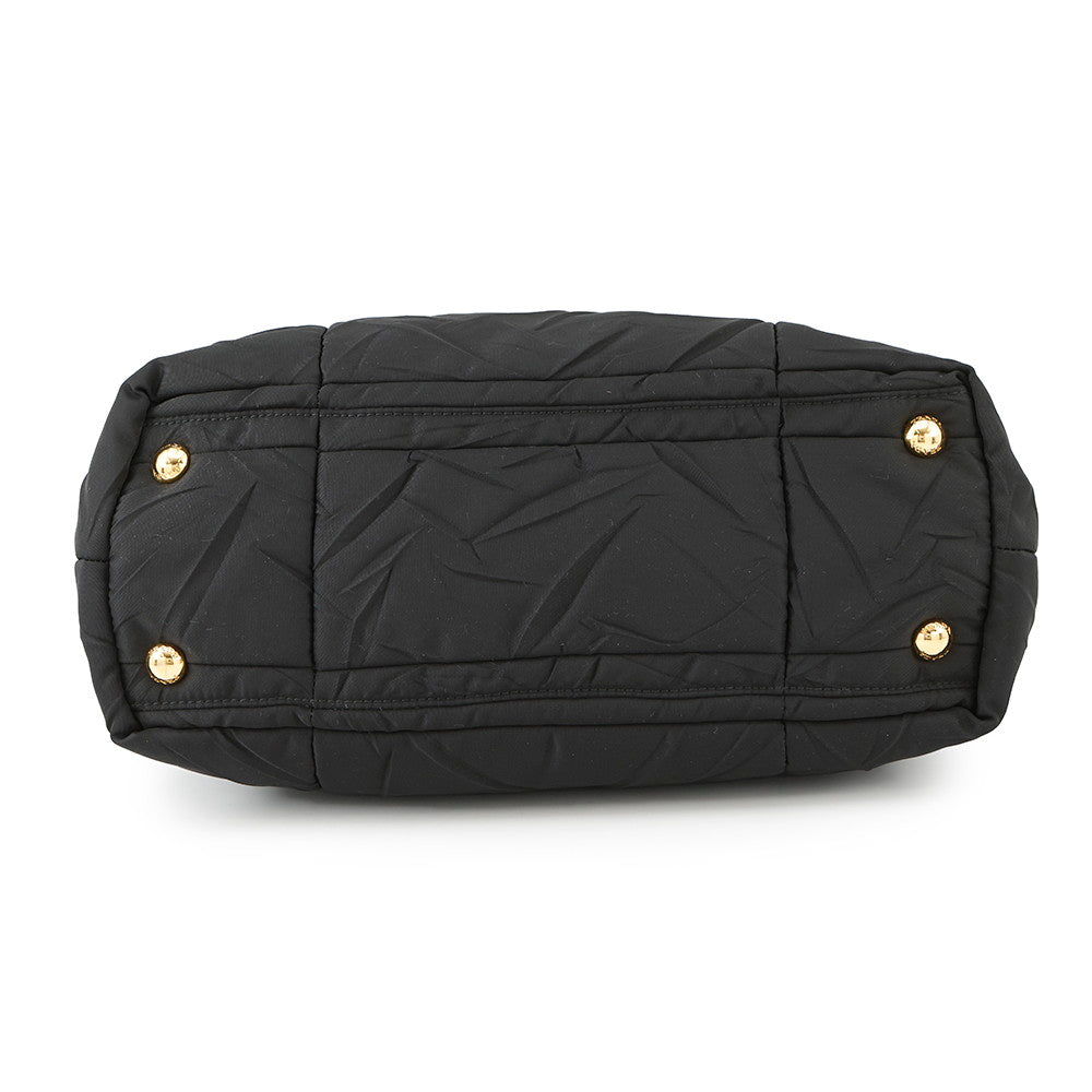 PRADA 2WAYBag BlackBN1596 Nylon Patent Leather