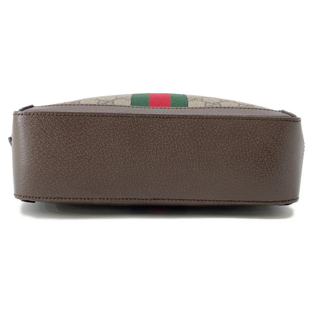 GUCCI Ophidia GG Supreme Shoulder Bag Beige/Brown550622 PVC Leather