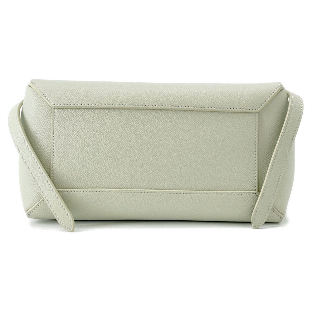 CELINE Belt bag Light Green Leather Size micro