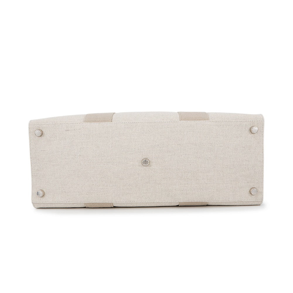 FENDI Shopping bag Beige7VA558 Canvas