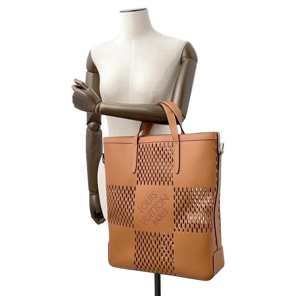 LOUIS VUITTON Hippo NS BrownM85130 Nomadeã»Leather