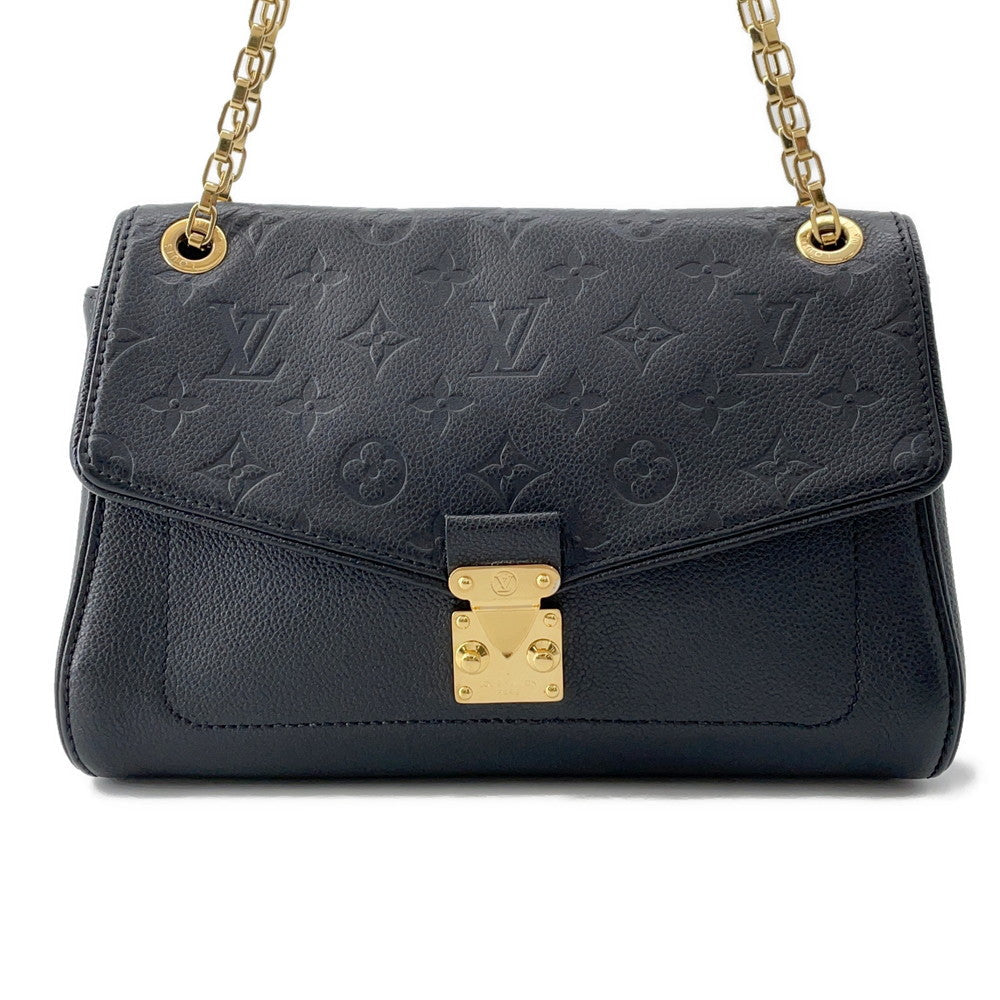 LOUIS VUITTON Saint Germain NoirM48931 Monogram Empreinte Leather Size PM