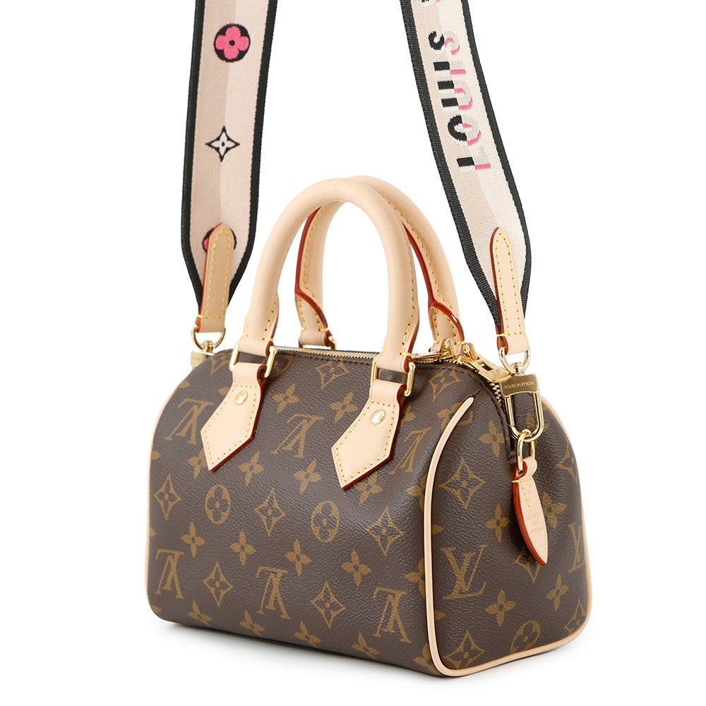 LOUIS VUITTON Speedy Bandouliere RedM46234 Monogram Size 20