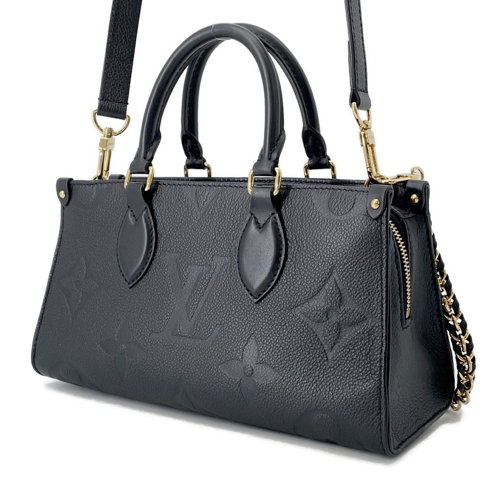 LOUIS VUITTON Onthego EW NoirM23640 Monogram Empreinte Leather