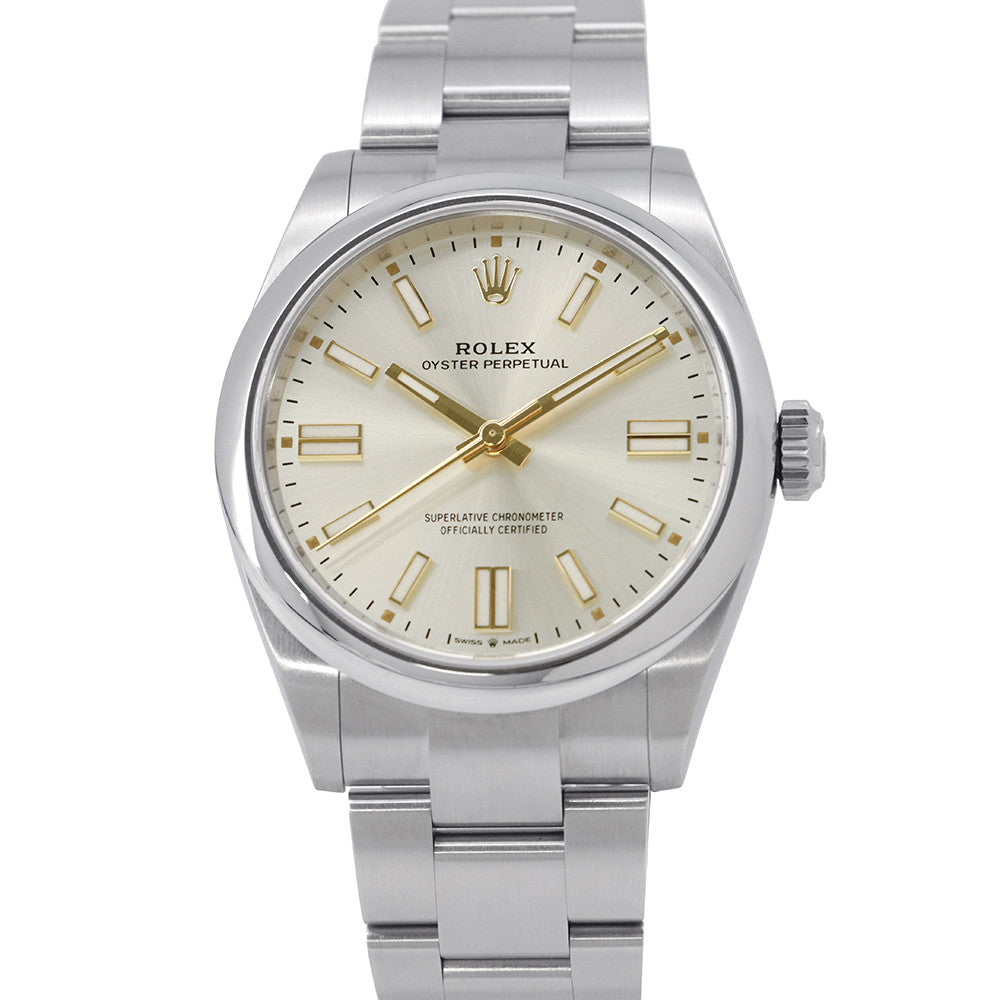 ROLEX Oyster Perpetual 41 W41mm Stainless Steel Silver Dial134300