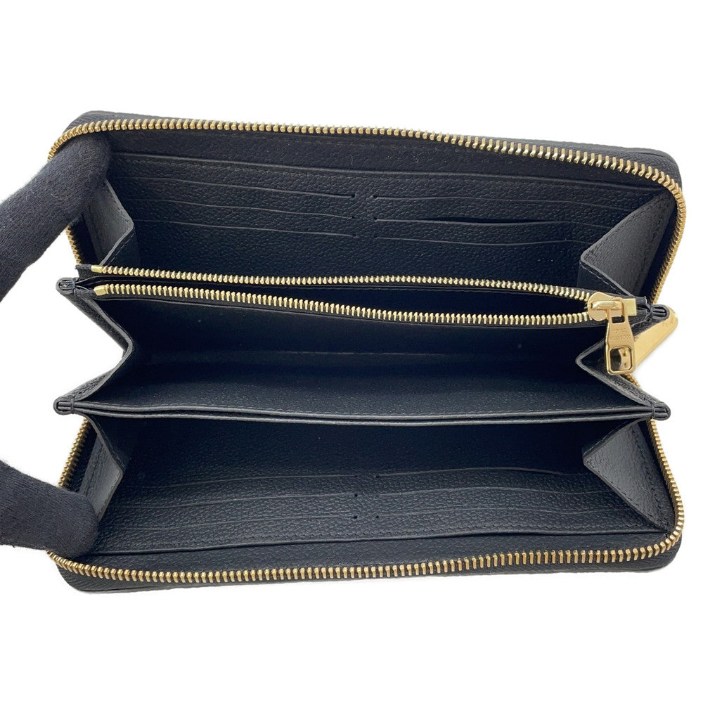 LOUIS VUITTON LV Ã TM Zippy Wallet_Japan Limited Edition NoirM14160 Monogram Empreinte Leather