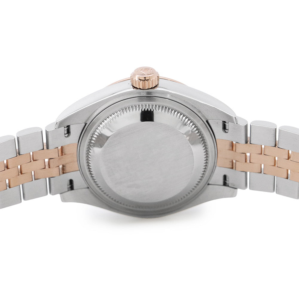 ROLEX Lady-Datejust W28mm Stainless Steel K18PG White Dial279161